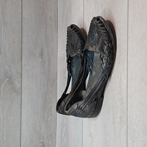 Frye Women Leather 73216 Loafer boho slip on shoes sz 8B - Picture 1 of 10